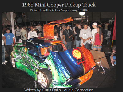 stanced mini cooper truck